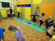 Cvičení zdravá dětská noha ve školce